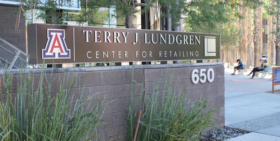 Lundgren Center Sign