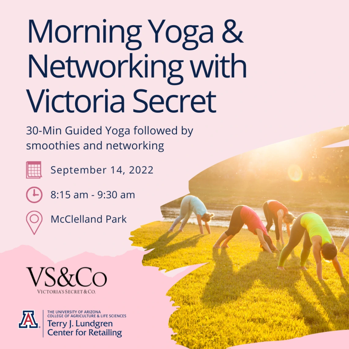 Morning Yoga & Networking with Victoria Secret Morning Yoga & Networking with Victoria Secret