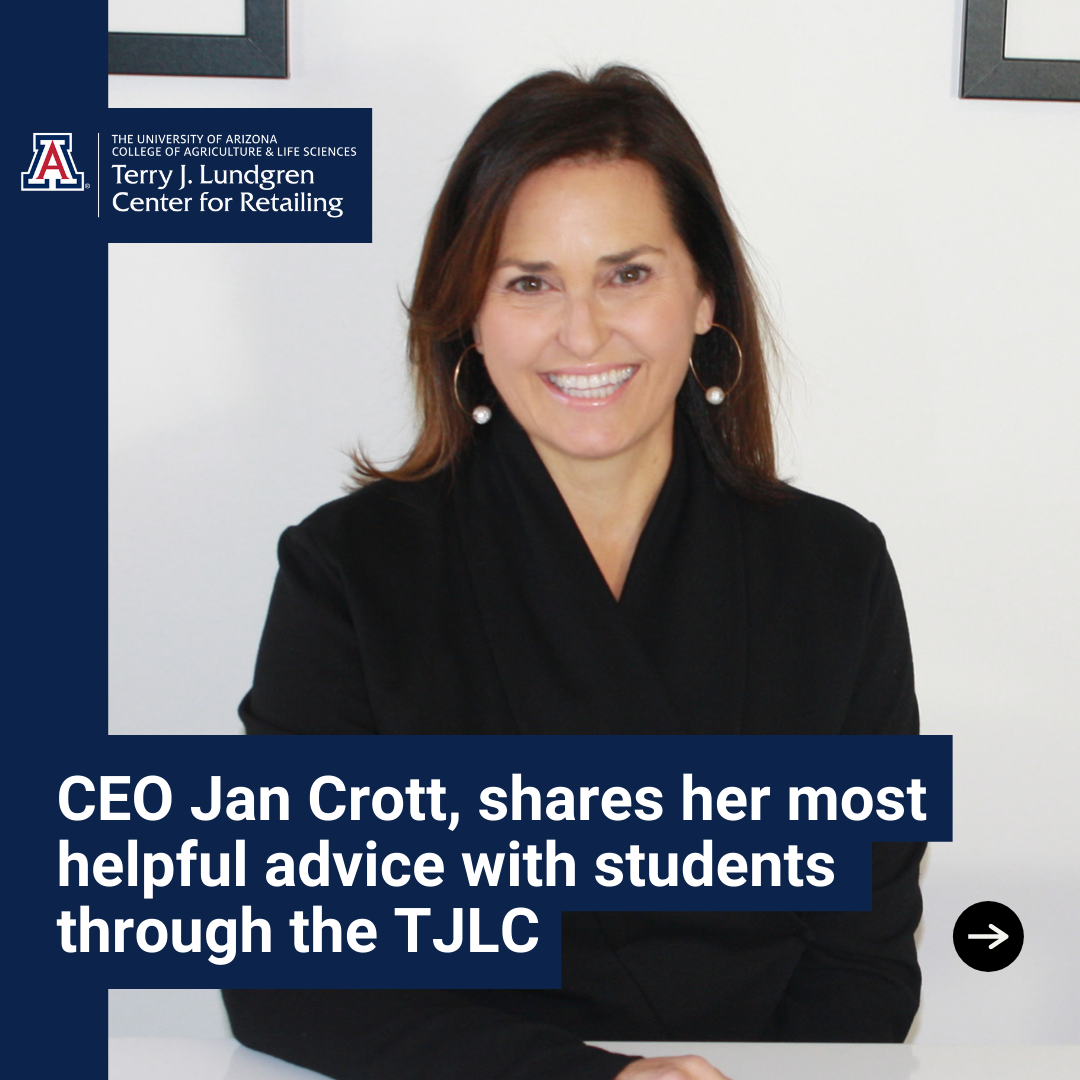 CEO Jan Croatt shares her most helpful advice with students through the TJLC